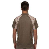 Camisa Polo Bidi Badu Paris Bege Marrom  Oferta + Barato