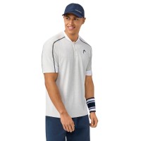 Polo Head Play Tech Gris Claro  Oferta + Barato