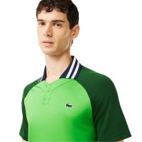 Polo Lacoste Daniil Medvedev Verde  Offre - Pas cher
