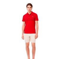 Polo Lacoste Novak Djokovic Ultra Dry Rojo