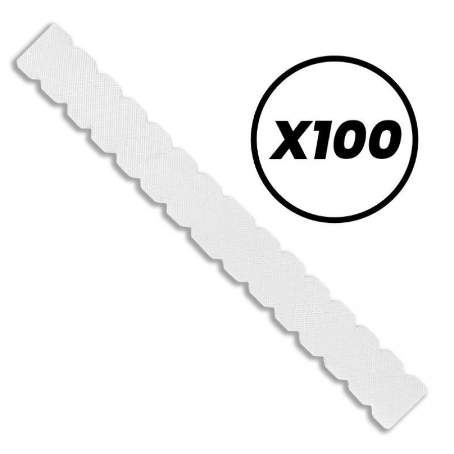 Protector Elite Dentado Rugoso Transparente x100  Oferta + Barato