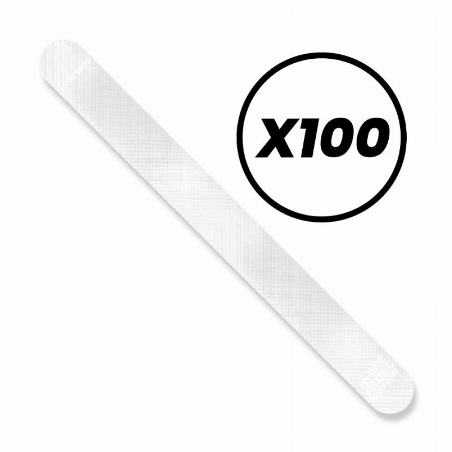 Protecteur PadelPoint Tranparente Rugoso Logo Petit x100  Offre - Pas cher