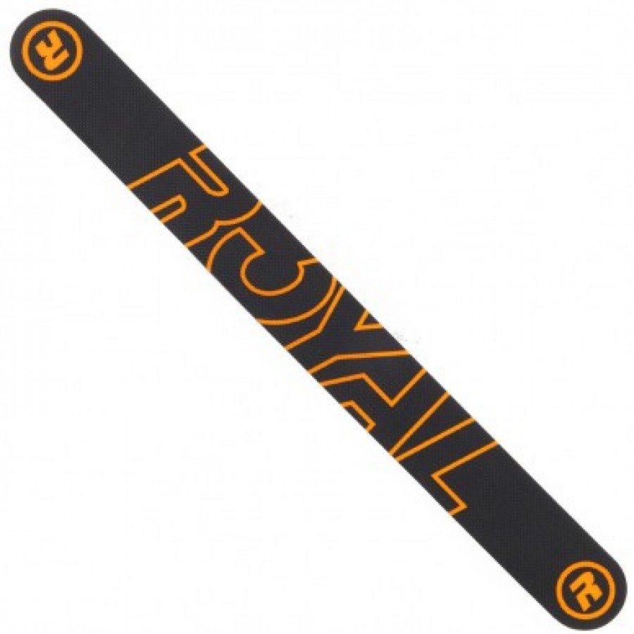 Protector Royal Padel Negro Logo Naranja  Offer + Cheap