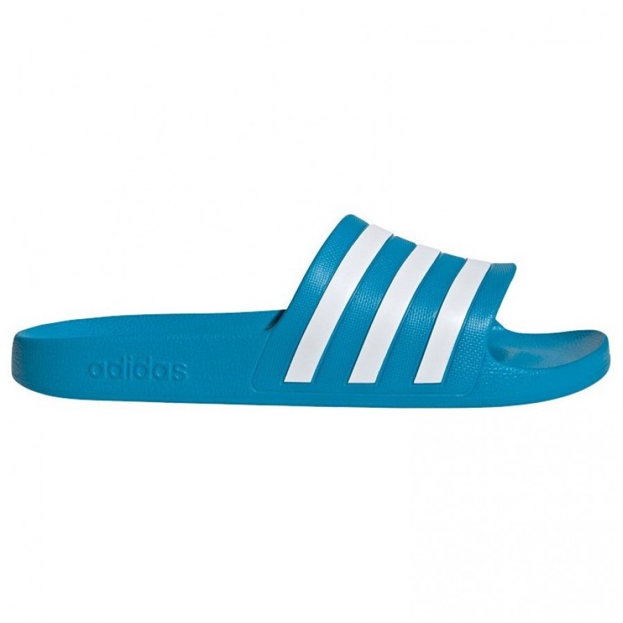 Adidas Adilette Aqua Blue White Sandal  Offer + Cheap