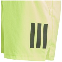 Short Adidas Club 3 Stripes Lucid Limon  Offre - Pas cher