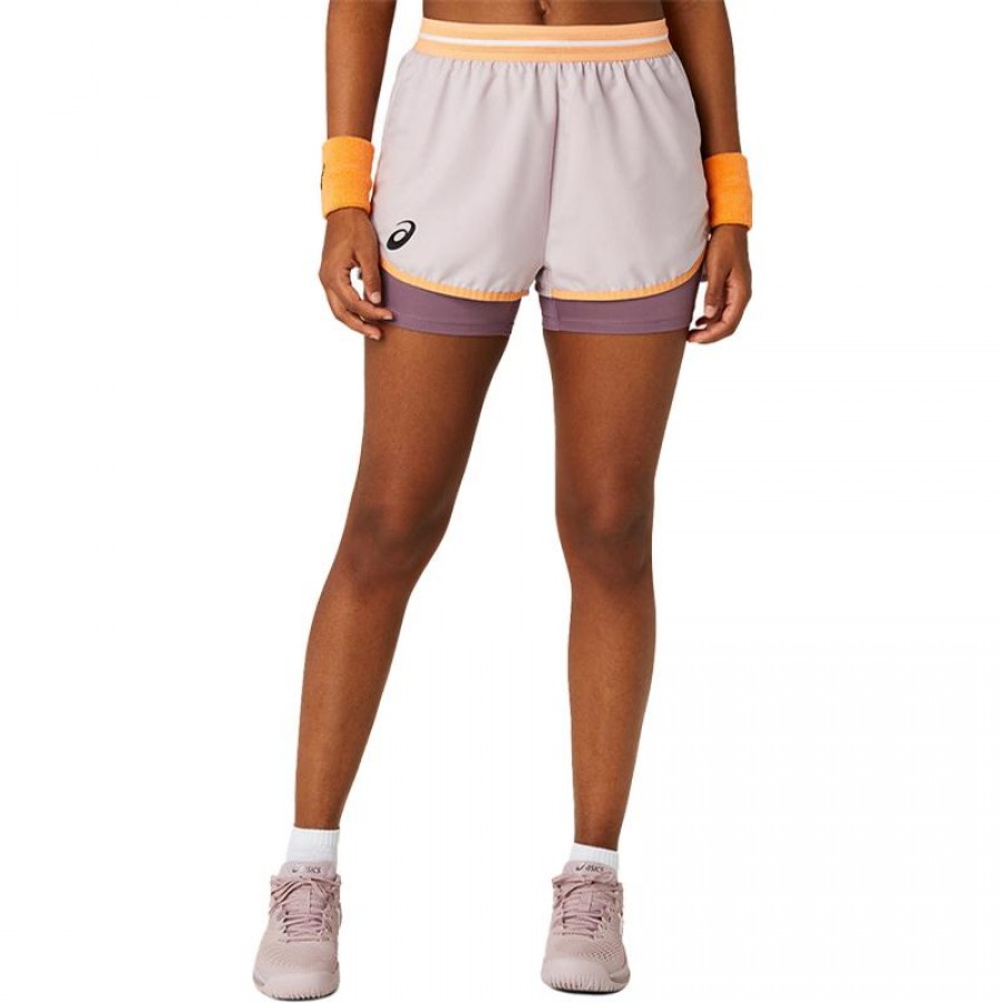 Short Asics Match Rosa Mujer  Offer + Cheap