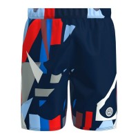 Badu New York 7 pouces bleu fonce rouge Bidi Shorts  Offre - Pas cher