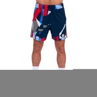 Badu New York 7 pouces bleu fonce rouge Bidi Shorts  Offre - Pas cher