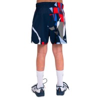Badu New York Dark Blue Red Junior Bidi Shorts  Offer + Cheap