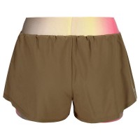 Short Bidi Badu Spectrum Imprimé 2en1 Marron Amarillo Mujer  Offre - Pas cher