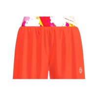 Short Bidi Badu Wild Arts Printed 2en1 Naranja Mix Junior  Offer + Cheap