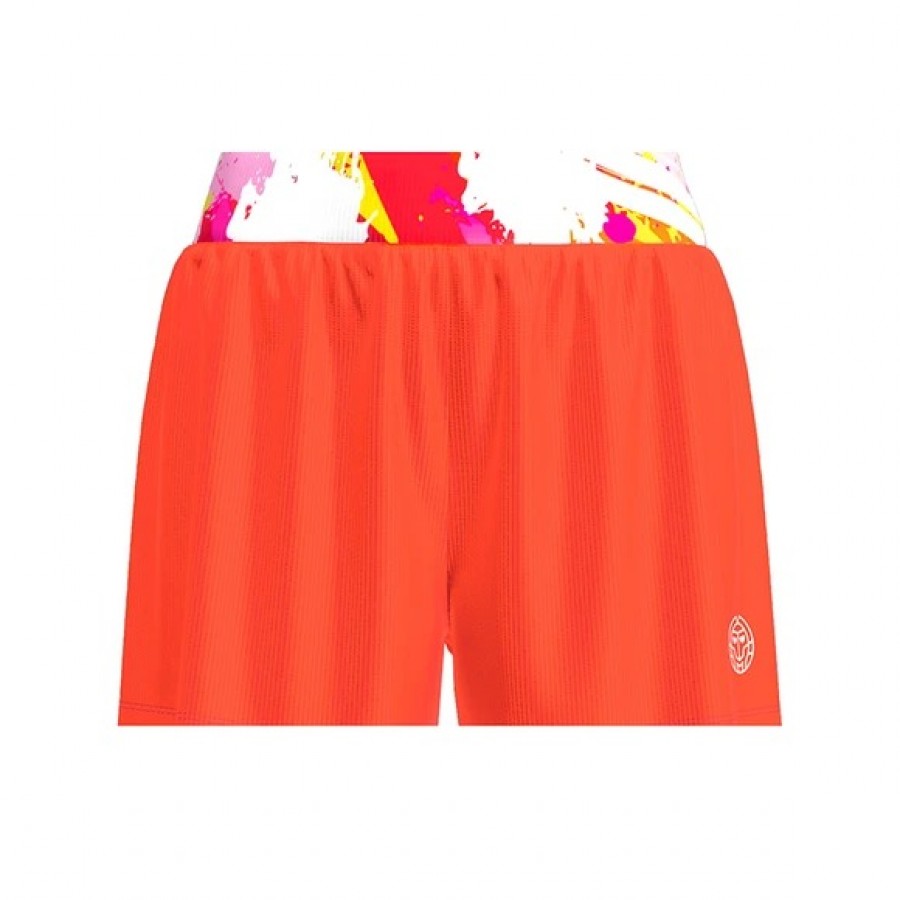 Short Bidi Badu Wild Arts Printed 2en1 Naranja Mix Junior  Offer + Cheap