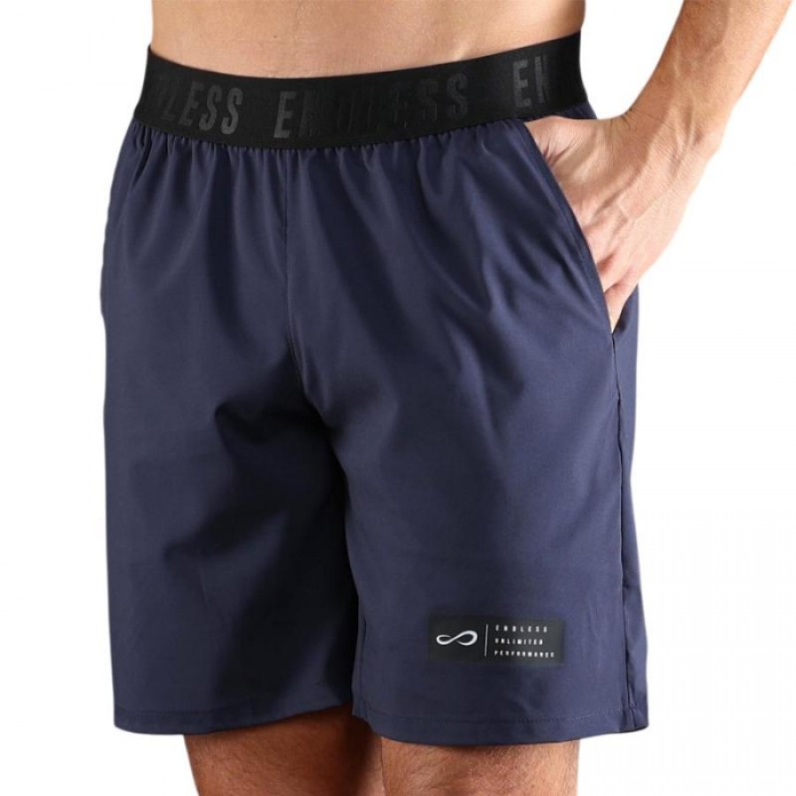 Short Endless Ace Iconic Azul Marino  Offer + Cheap