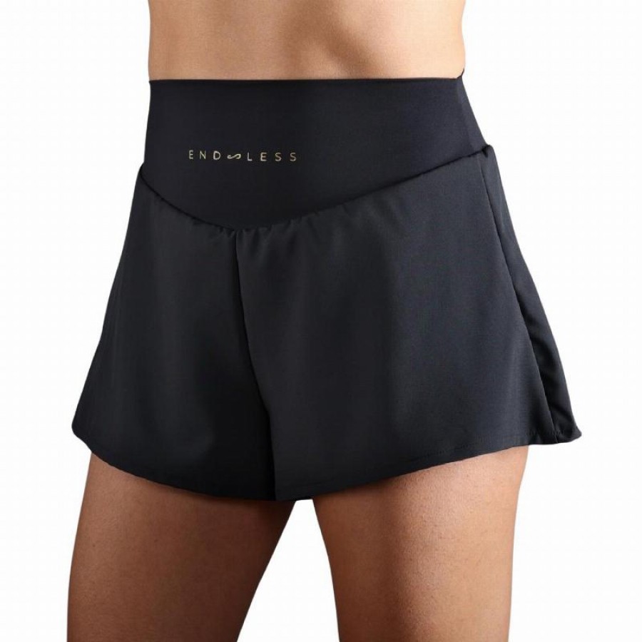 Court sans fin Negro Mujer  Offre - Pas cher