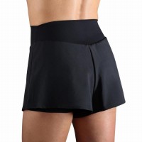 Court sans fin Negro Mujer  Offre - Pas cher