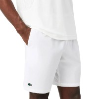 Short Lacoste Novak Djokovic Blanco Marron