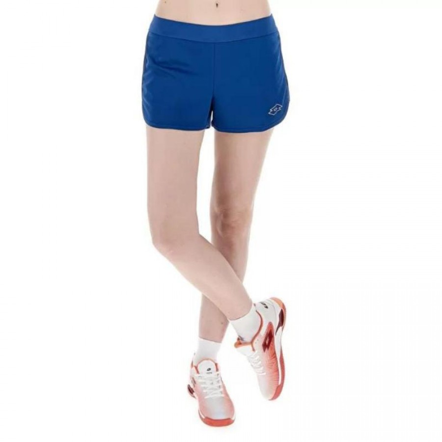 Short Lotto Squadra III Azul Mujer  Oferta + Barato