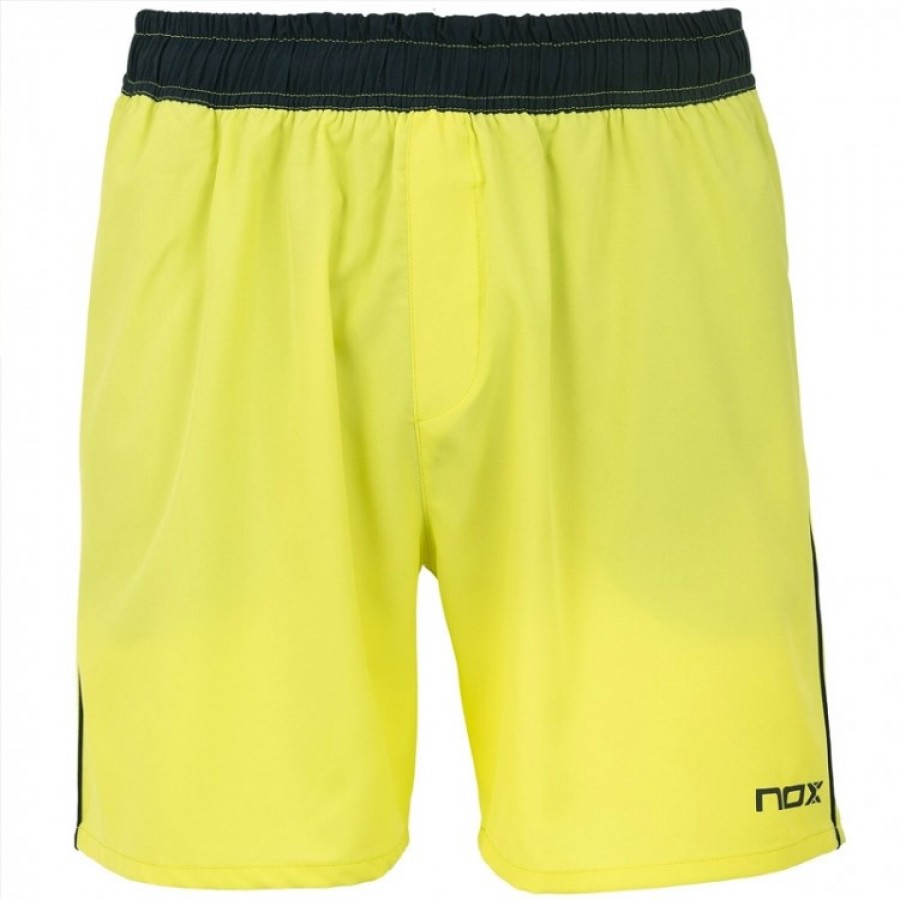 Short Nox Pro Lima Logo Azul - Barata Oferta Outlet