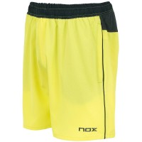 Short Nox Pro Lima Logo Azul - Barata Oferta Outlet