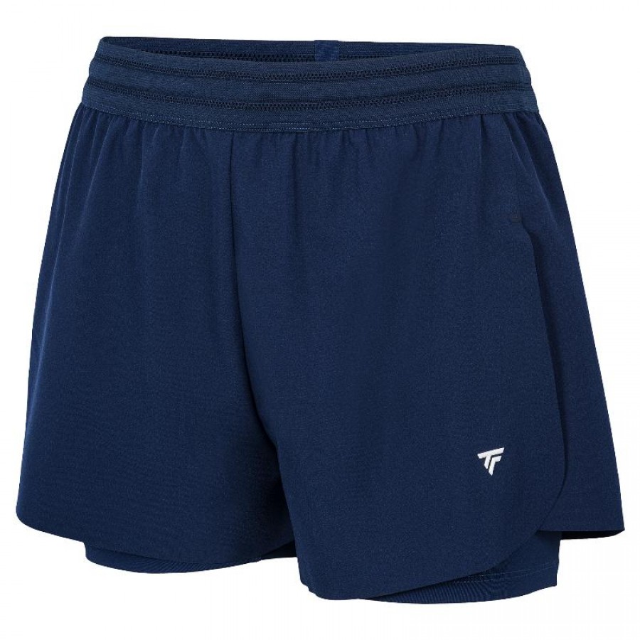 Short Tecnifibre Team Stretch  Azul Marino Mujer