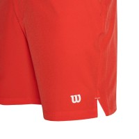 Short Wilson Team 7 Rojo  Offer + Cheap