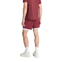 Wilson Short de tennis Volley 6 Rouge foncé