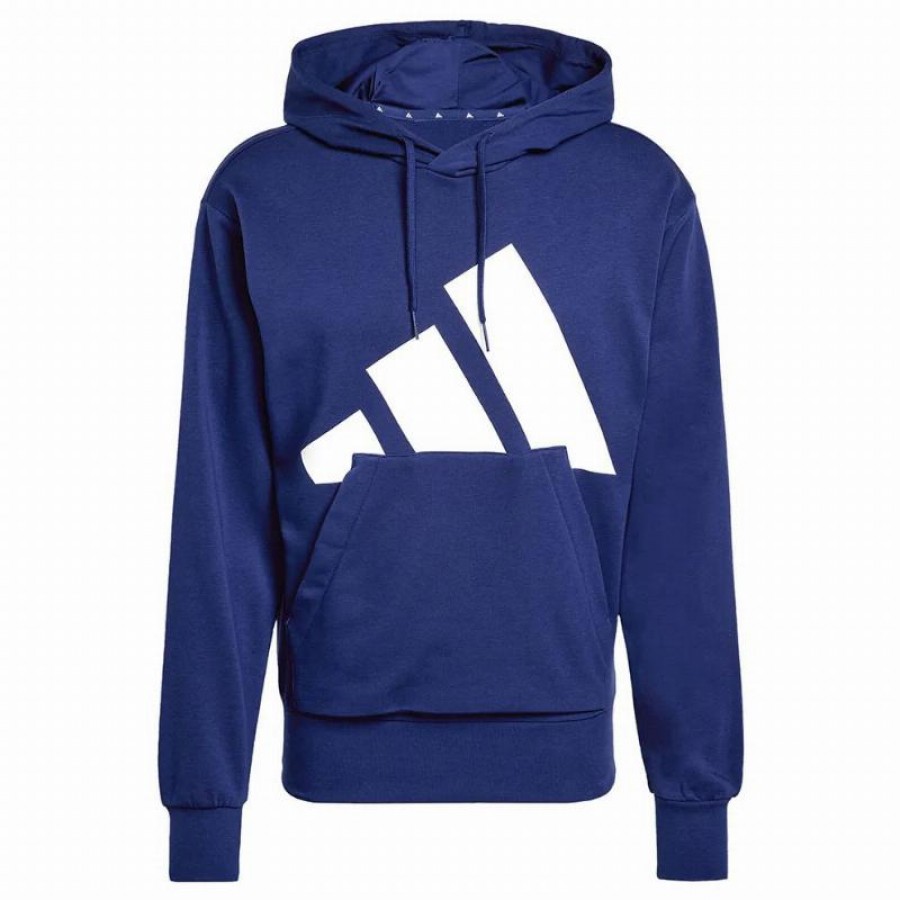 Sudadera Adidas Essentials Azul Oscuro Blanco  Oferta + Barato