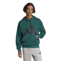 Moletom Adidas Essentials Verde Preto  Oferta + Barato