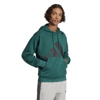 Moletom Adidas Essentials Verde Preto  Oferta + Barato