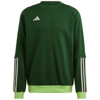 Moletom Adidas Tiro 23 Crew Verde Escuro  Oferta + Barato