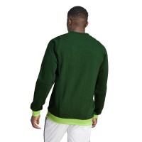 Moletom Adidas Tiro 23 Crew Verde Escuro  Oferta + Barato