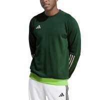Moletom Adidas Tiro 23 Crew Verde Escuro  Oferta + Barato
