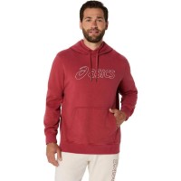 Asics Logo Red Birch Sweatshirt  Offer + Cheap