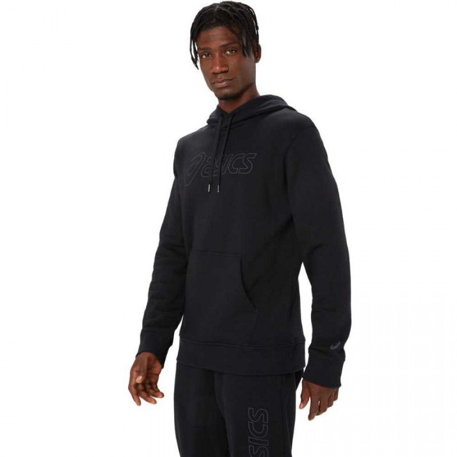 Asics Performance Sweatshirt Black Grey  Offer + Cheap