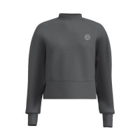 Sudadera Bidi Badu Chill Crew Gris Oscuro Mujer  Oferta + Barato