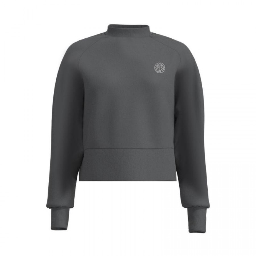 Sudadera Bidi Badu Chill Crew Gris Oscuro Mujer  Oferta + Barato
