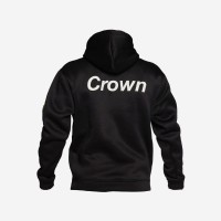 Sudadera Black Crown Ainsa Negro Rosa