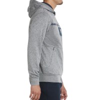Moletom Bullpadel Baiona Cinza Medio Vigore  Oferta + Barato