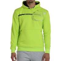 Moletom Bullpadel Baiona Verde Vibrante  Oferta + Barato