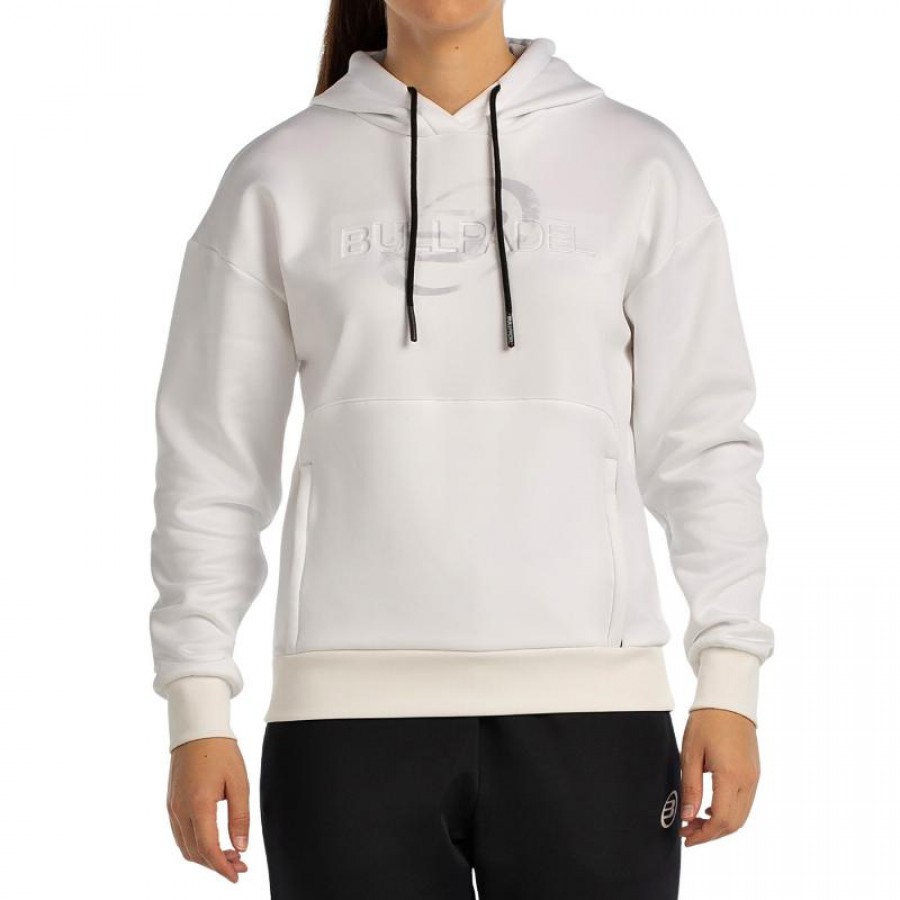 Bullpadel Befas White Sweatshirt