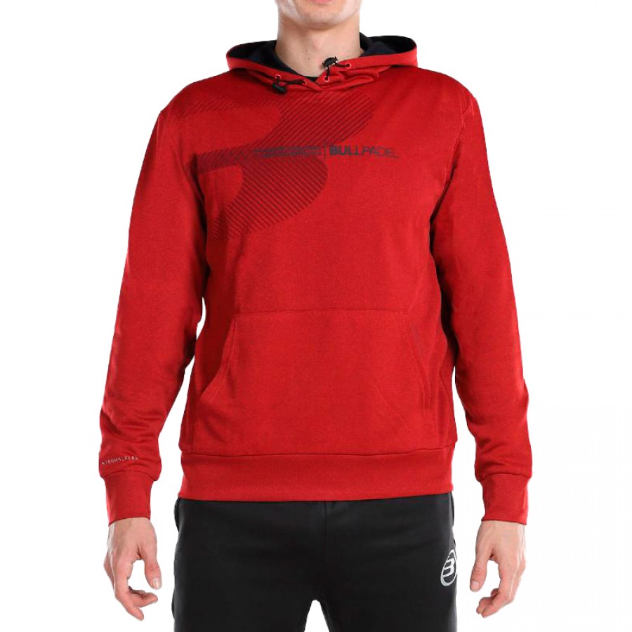 Sweat-shirt Bullpadel Jaque Cereza Vigore  Offre - Pas cher
