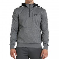 Sudadera Bullpadel Nomon Gris Oscuro