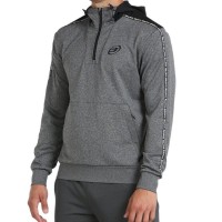 Sudadera Bullpadel Nomon Gris Oscuro