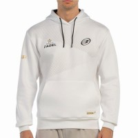 Sweat-shirt Bullpadel Premier Padel Baque Blanc  Offre - Pas cher