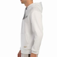 Sweat-shirt Bullpadel Premier Padel Baque Blanc  Offre - Pas cher