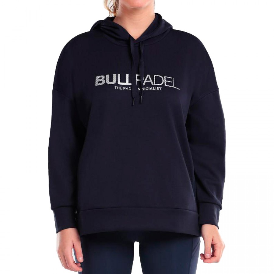 Sweat-shirt Bullpadel Ubate Navy Blue  Offre - Pas cher