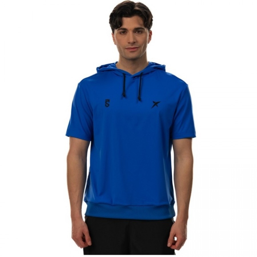 Moletom Drop Shot Jon Sanz Aker Azul  Oferta + Barato