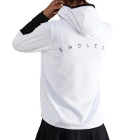 Sudadera Endless Breath Line Blanco Negro  Oferta + Barato