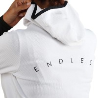 Sudadera Endless Breath Line Blanco Negro  Oferta + Barato