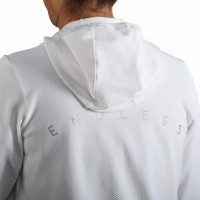 Sudadera Endless Breath Line Blanco Plata  Oferta + Barato